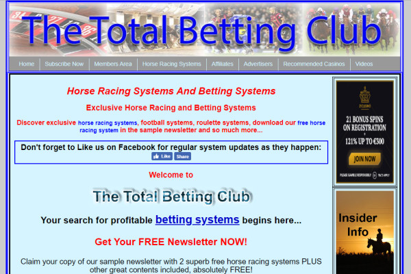 Horse Racing Systems